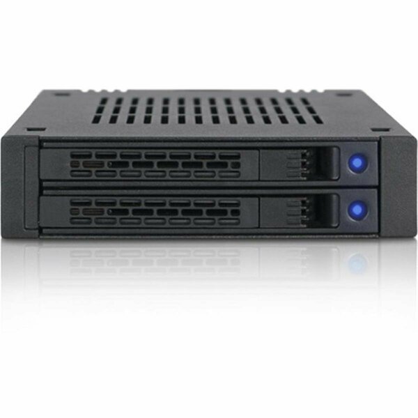 Awesome Audio 3.5 Bay 2 x ExpressCage Drive Enclosure Internal, 2 x HDD Supported - Black AW3569743